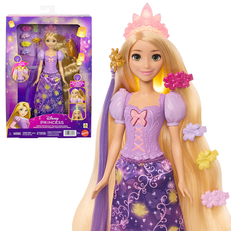 Disney Princess Locika se zářícími vlasy JHL46