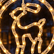 Aga Коледна LED декорация елен 30 см 50 LED Топло бяла