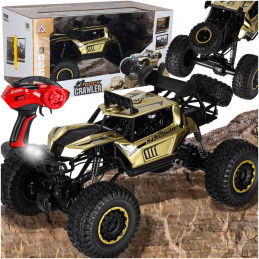 Aga RC кола Rock Crawler 2.4GHz 1:8 51cm злато