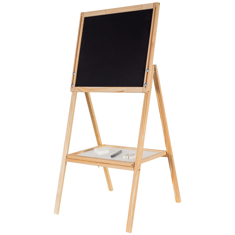 Aga4Kids Детска двустранна бяла дъска MS1