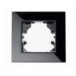 Рамка за превключватели - черна