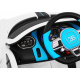 Bugatti Divo Автомобил-играчка на батерии, бял + дистанционно управление + EVA + бавен старт + LED MP3