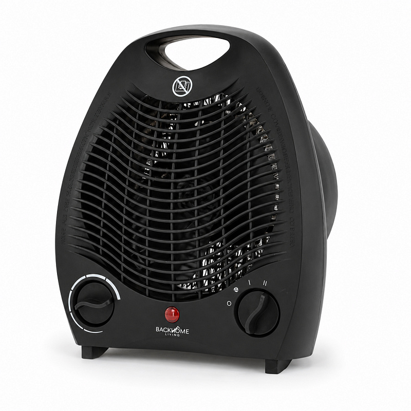 Aga Вентилаторна печка 2000W Черна