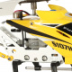Syma RC хеликоптер SYMA S107H 2.4GHz RTF жълт
