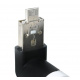 Мини вентилатор microUSB черен ISO 5770