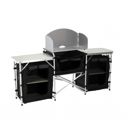 Aga Сгъваема къмпинг маса с място за съхранение