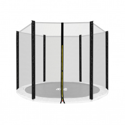 Aga Защитна мрежа 220 см за 6 пръчки Черна мрежа / Черна