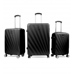 Aga Travel Комплект пътнически куфар MR4653 Black