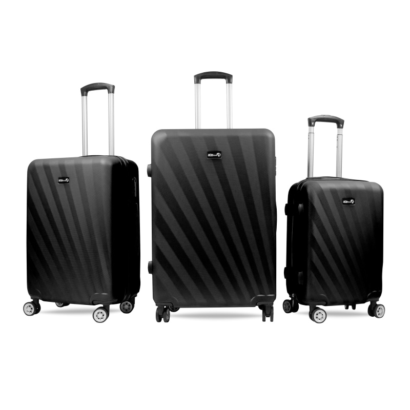 Aga Travel Комплект пътнически куфар MR4653 Black