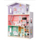 Aga Дървена къща за кукли с мебели Пастел