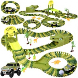 Мега влакче гъвкав парк с динозаври ZA4346