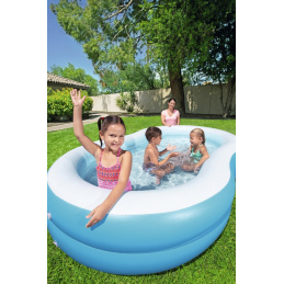 Голям басейн с лагуна 262 157 46cm BESTWAY