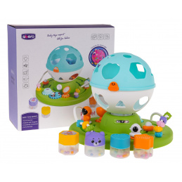 Интерактивен Сортер с Функция Светлини и Звук Синьо