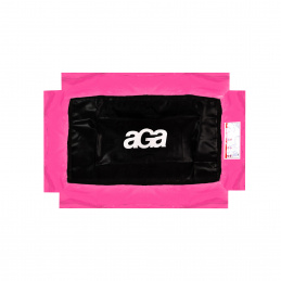 Aga Покривало за пружини за правоъгълен батут 122x183 см Розов