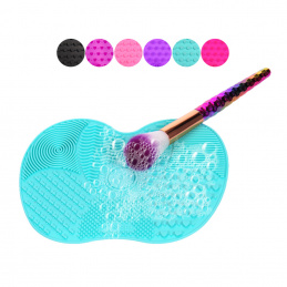 Aga Силиконова подложка за почистване на козметични четки