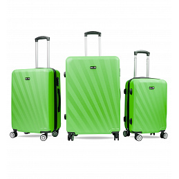 Aga Travel Комплект пътнически куфар MR4653 Green