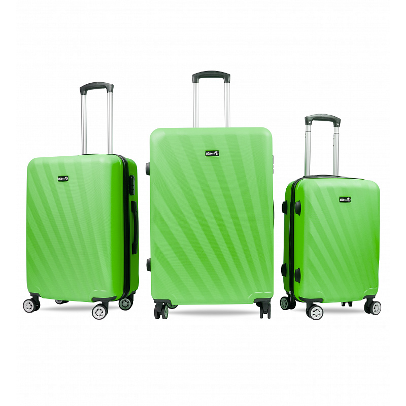 Aga Travel Комплект пътнически куфар MR4653 Green
