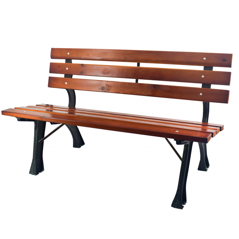 Aga Градинска пейка 120x57x70см