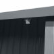 Aga Градинска къща 173x300x222 см Тъмно сив