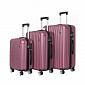 Aga Travel Комплект пътни куфари MR4652 Бордо