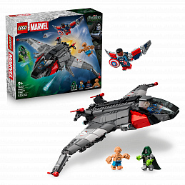 LEGO® ǀ Marvel Куинджет от Отмъстителите: Денят на Страшния съд - комплект за строителство 76347