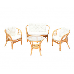 Aga Комплект от ратан BAHAMA Honey White