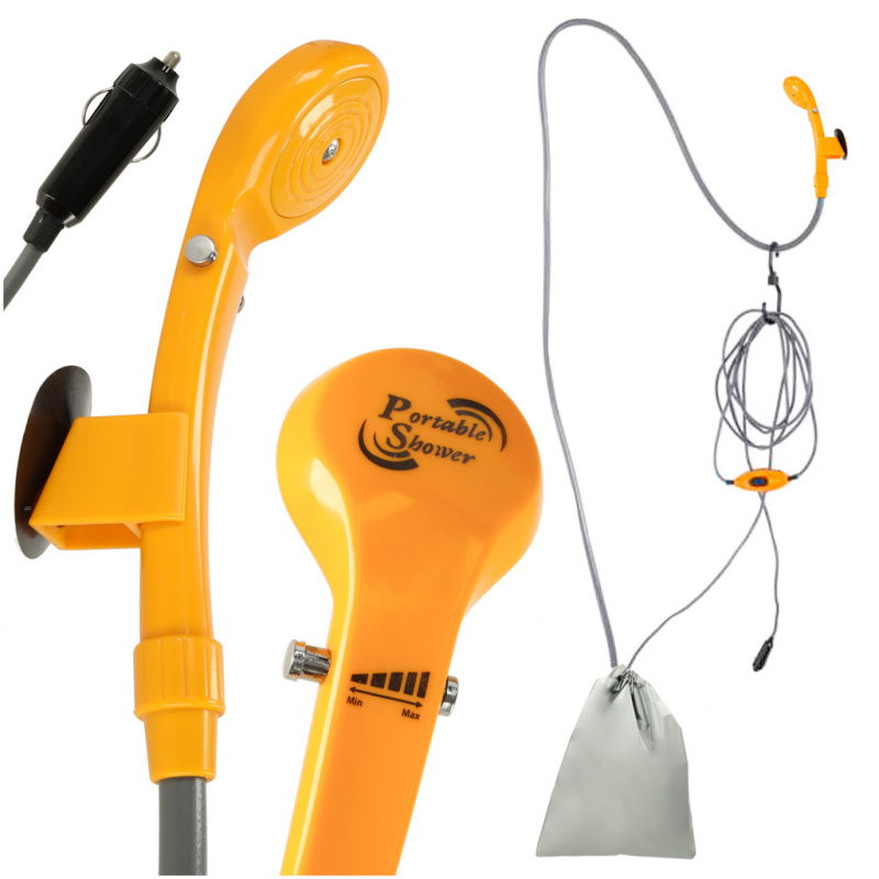 Пътуващ душ Преносим къмпинг душ пералня 12v