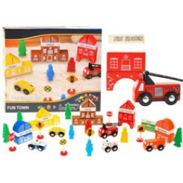 Дървени блокчета - Пожарна команда ZA1804