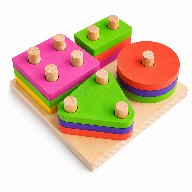 Aga4Kids Моторна играчка за поставяне на форми