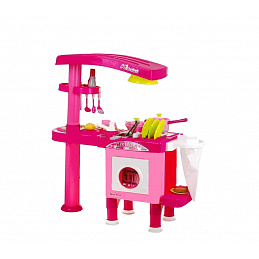 Aga4Kids Пластмасова кухня KITCHEN Pink 6DZ071 - II. КАЧЕСТВО