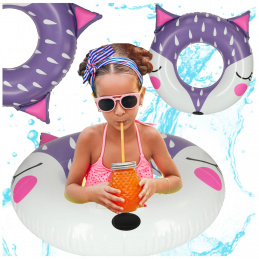 Детски кръг за плуване 80 см лисица