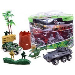 Голям комплект от армейски войници, танкове и оръжия ZA2672