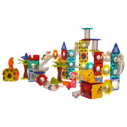 Магнитни блокчета Топка ЗОО Комплект 153 части.