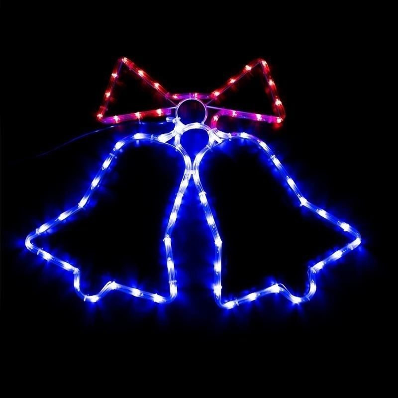LD2 ЗВЪНЦИ HAD LED СВЕТЛИНИ СИНЬО/ЧЕРВЕНО XXL