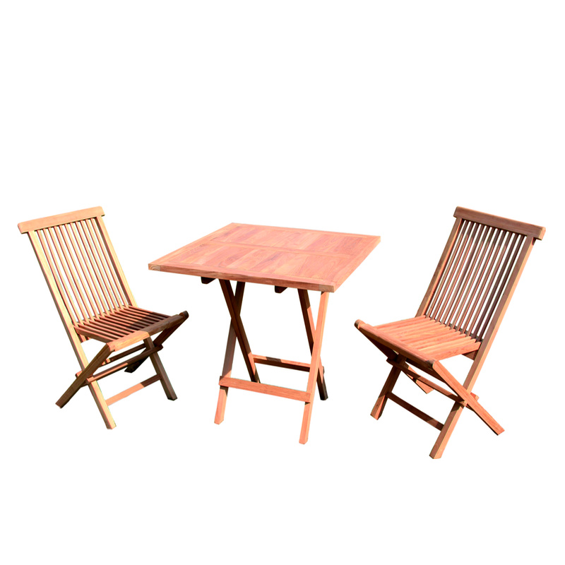 Linder Exclusiv Комплект от тиково дърво TEAK BALKON SET TH022