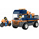 Транспортьор за мотоциклети и 2 минифигури от LEGO® City 60491