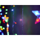 Aga LED светлина висулка звезди 2,5 м 138 LED многоцветен
