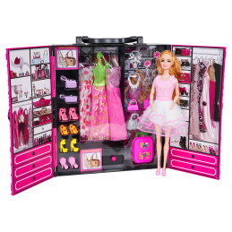 МЕГА Комплект Гардероб + Кукла