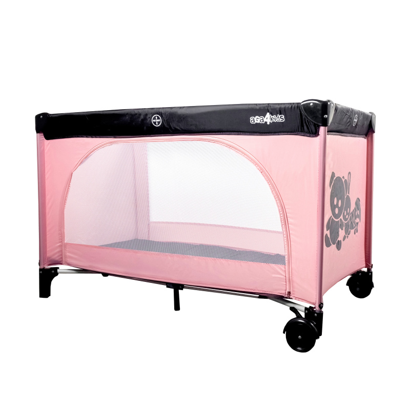 Aga4Kids Детска кошара за пътуване MR6675 Pink