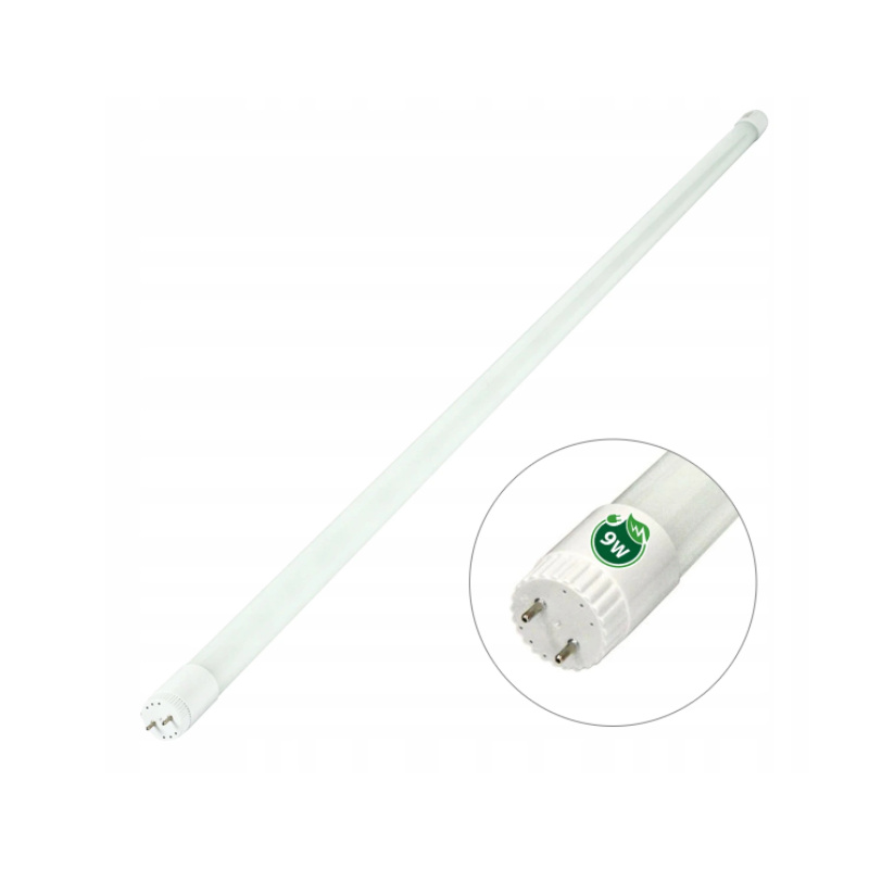 LED тръба J2 - T8 - 60см - 9W - студена бяла