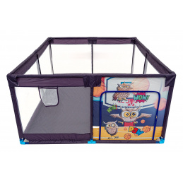 Меко детско кошче правоъгълно Спортна Сова