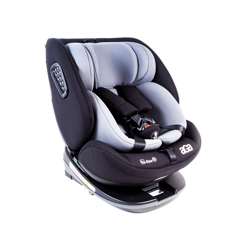 Aga Столче за кола i-Size 360° 0-36 кг DS1814 Черно/Сиво