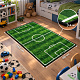 Aga4Kids Детски килим футболно игрище 150×100 см