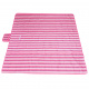 Aga Плажно одеяло за пикник 200x200cm Pink