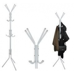 Стелаж 175 x 42 cm Бял ISO 5342