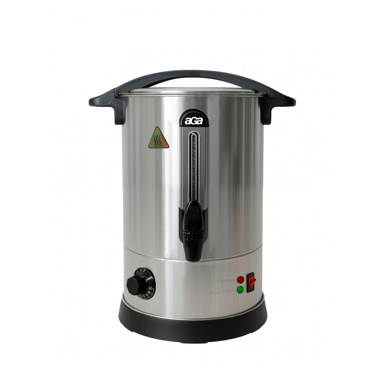 Aga Нагревател за греяно вино 8 л Сребърен
