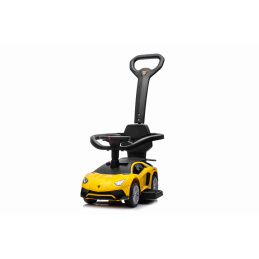 Детска количка Lamborghini Aventador SV жълта