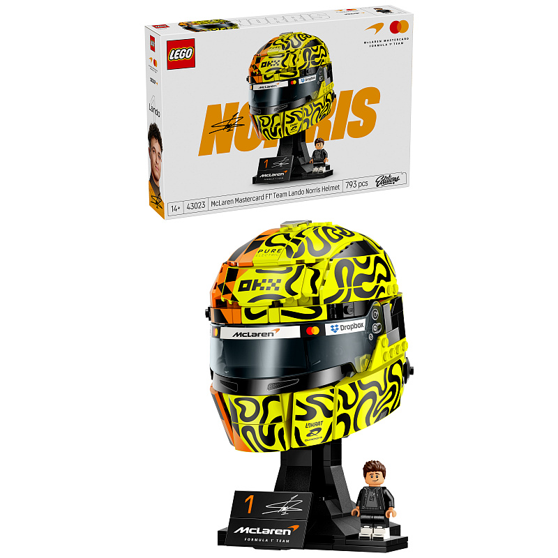 LEGO® Editions 43023 Helma Lando Norris z týmu McLaren Mastercard F1