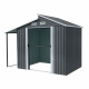 Aga Градинска къща 173x300x222 см Тъмно сив
