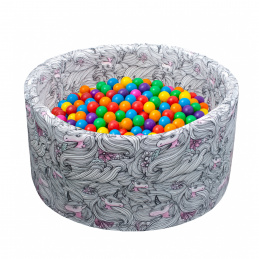 Ага Сух басейн 90x40 см с топки Еднорог